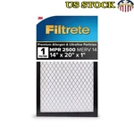 Hvac Air Filter Mpr 2500 Merv 14 Allergen Defense Ultra Fine Particle Capture Us. Fixed Price $41.63.