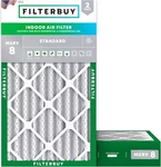 Filterbuy 10X25X4 Merv 8 Air Replacement Hvac Furnace. Fixed Price $292.50.
