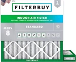Filterbuy 18X18X2 Pleated Air Filters, Replacement For Hvac Furnace (merv 8). Fixed Price $35.09.