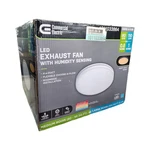Commercial Electric Led Exhaust Fan With Humidity Sensing 80/110 Cfm BF1109. Fixed Price $75.95.