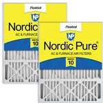 Nordic Pure 20X25X5 19 7/8 24 3/8 Honeywell/lennox Replacement Merv. Fixed Price $78.29.
