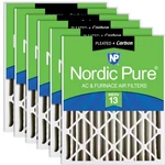 Nordic Pure 16X20X4 (actual Size: 15 1/2 19 3 5/8) Pleated Air Filters. Fixed Price $96.91.