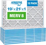 Aerostar 19.875X21.5X1 Merv 8-12 Count High Efficiency Pleated Hvac, Furnace &. Fixed Price $166.57.