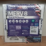 Bnx Trufilter 12X12X1 Air Merv 8 (6-PACK) Made In Usa Dust & Pet Defense. Fixed Price $27.99.