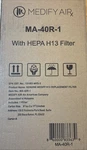 Medify Air MA-40R-1 Purifier Filter W/ True Hepa H-13. Fixed Price $18.80.