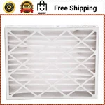 Honeywell 20"X25"X4" Pleated Furnace Air Filter Merv 8, 2-PACK. Fixed Price $56.99.