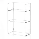 Jusalpha 3 Tier Clear Acrylic Bathroom Organizer Shelf For Cosmetic Perfume M.... Fixed Price $28.36.
