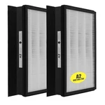 Hepa Air Filter Polypropylene 13.1X8.4X1.9 Inch 2 Pack For Filtrete Purifiers. Fixed Price $69.98.