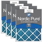 Nordic Pure 20X20X1 (actual Size: 19 1/2 3/4) Pleated Merv 7 Air F.... Fixed Price $61.27.