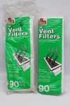 Web White Vent Filters 16 Count Electrostatic Register Filtration 90 Day 4 X12". Fixed Price $6.99.