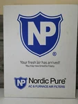 Nordic Pure Pleated Air Filters 16X25X1M12-5 In Box. Fixed Price $46.00.