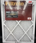 Pack Filtrete 3M Micro Allergen Defense Replacement 20X2X1 Air Filters. Fixed Price $24.97.