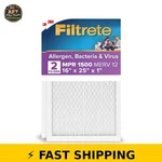 Filtrete 16X25X1 Hvac Air Filter Mpr 1500 Merv 12 - Pack. Fixed Price $54.99.