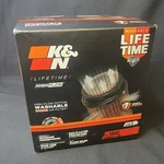 K&n RU-1042 High-flow Universal Engine Air Filter 6"FLG, 7-1/2"B, 5"T, 6-1/2"H. Fixed Price $66.00.