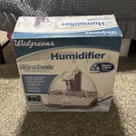 Walgreens Humidifier Ultrasonic Technology 1.2 Gallon Cool Mist & Night Light. Fixed Price $30.00.