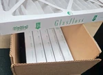 6 Pack Of Glasfloss Merv 10 Z-line 20X25X2 Pleated Air Filters. Fixed Price $32.99.