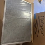 Air-care 30 In. X 20 1 Permanent Electrostatic Filter Dented. Fixed Price $45.00.