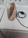 The Spice Lab Large Hand Carved Pure Himalayan Salt Crystal Lamp 7-10 Lbs. Fixed Price $10.00.