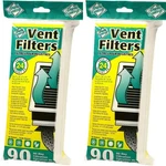 Vent Filters - Pack Of 48 Traps Dirt, Dust, Smoke, Pollen Size Particles .... Fixed Price $35.77.