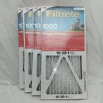 Filtrete Allergen Defense 10X20X1 Air Filter Mpr 1000 Merv 11 4-PACK. Fixed Price $42.99.