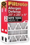 Filtrete 20X25X5 Merv 11 Air Filters 2-PACK Micro Allergen Defense Hvac Furnace. Fixed Price $67.92.