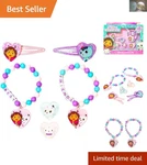 Magical Bff Jewelry Box Set For Girls Rings, Bracelets & Snap Clips, Safe Fun!. Fixed Price $19.79.