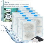10PK Pf-l Carbon Cartridge Filter For Top Fin Silenstream PF20, PF30, PF40 PF75. Fixed Price $23.43.