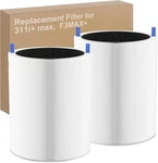 2 Pack 311I+ Max Filter For Blueair Pure Purifier H13 Hepa. Fixed Price $69.98.