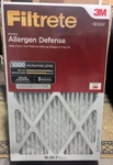 Filtrete 16X25X1 Air Filter Mpr 1000 Merv 11 Allergen Defense Odor Reduction 4PK. Fixed Price $71.99.