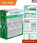 20X25X5 Air Filter Merv 8 Essential Dust & Allergy Defense 2-PACK, Pleated Hv.... Fixed Price $85.87.