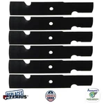 Extreme Duty 15" Blades For Ferris 500Z 44" Deck 5061827 1/4" Thick 6PK. Fixed Price $91.95.