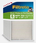 Filtrete 16X24X1 Furnace Air Filter Merv 8 Pack 725-6PK-EC Blue. Fixed Price $30.00.