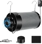 4 Inch Carbon Filter Inline Duct Fan Combo Speed Control Grow Tent Odor. Fixed Price $53.55.