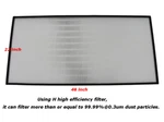 46*22 Inch Filter Of Dust Free Room Hepa Air Flow Clean 99.99% 0.3UM 1170*570MM. Fixed Price $191.35.