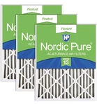 Nordic Pure 20X25X2 Pleated Merv 13 Air Filters Pack. Fixed Price $25.20.