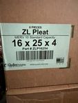 Glasfloss 16X25X4 Merv 10 & Furnace Filters. Pack. New ZLP16254. Fixed Price $75.00.