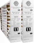 X6670 (2-PACK) Healthy Climate 16" 25" Oem HCF16-11 Air Filter, Merv. Fixed Price $84.50.
