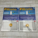 3M Filtrete Smart Air Filter 2200 Mpr 14X20X1 Bluetooth 2-PACK White 19088. Fixed Price $27.99.