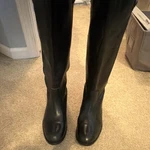 Frye Black Leather Tall Riding Boots 1B77167 Equestrian Style. Fixed Price $90.00.