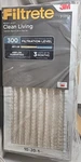 3M Filtrete Clean Living Basic Dust And Lint Filter Mpr 300 10 X 20 (6/PK). Fixed Price $24.99.