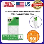 14X36X1 Air Filter Merv 8 Hdx Furnace Fpr 5 Pleated Hvac. Fixed Price $7.60.