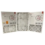 Honeywell Home 16 X 25 4 Pleated Furnace Air Filter Fpr 10, Merv 12, Lot Of 3. Fixed Price $75.00.