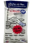 2X Ceiling Fan Dust Filter Pack Remove Airborne Pollen Allergens Pet Hair. Fixed Price $8.96.