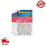 (6 Pack) Filtrete 16X25X1 Air Filter, Mpr 1000, Merv 11, Allergen Defense, Hvac. Fixed Price $73.99.