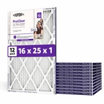 Dupont 16X25X1 Proclear Ultra Allergen M13 Air Filter 12 Pack. Fixed Price $99.99.