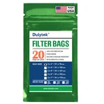 Dulytek Premium Nylon Rosin Filter Bags, 2" X 3" - 25 / 100 160 Micron Mesh. Fixed Price $11.99.