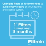 Filtrete Ultrafine Particle Reduction Filter UF02-2PK-1E, 20 X. Fixed Price $74.18.