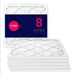 Crisp Filters 20X25X1 Air Merv 8 Premium Hvac Furnace 6-PACK. Fixed Price $28.00.