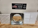 16"X25" Hvac Return Air Kit, Grille, Metal Box, 12" COLLAR,1 Filter.. Fixed Price $232.00.