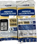 Veva Advanced Filters 1785 Series 12 Pack Bissell Models 1866 & Vacuums. Fixed Price $17.99.
